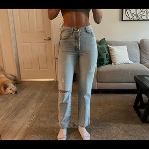 REVICE demin Jean with butt cutout